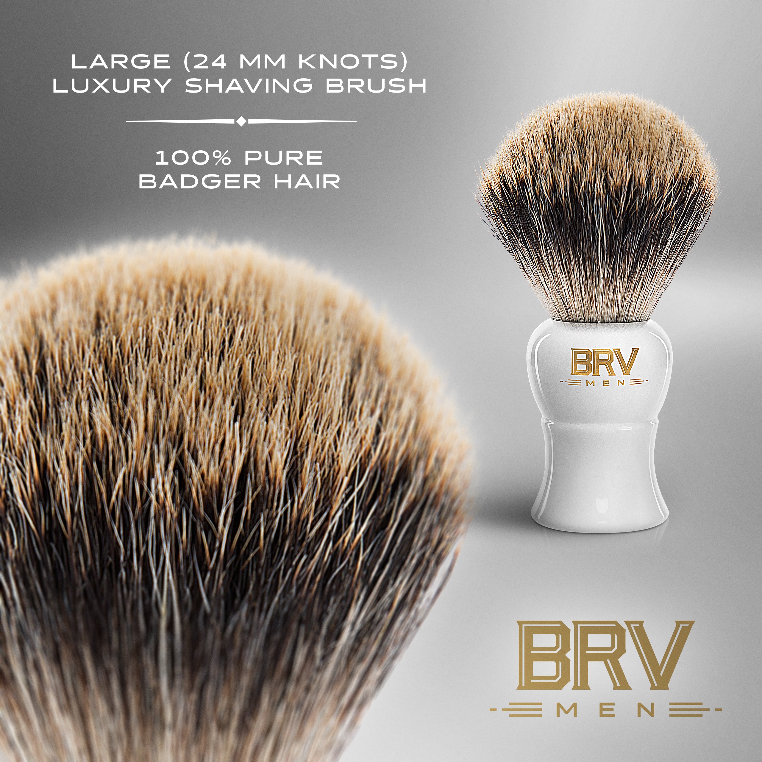 Shaving Brush, Pure outlet Badger Hair Brush